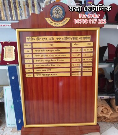 Premium Honor Board